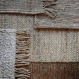 Hemp Bleached kilimas, 100% kanapių pluoštas, 60 x 90 cm