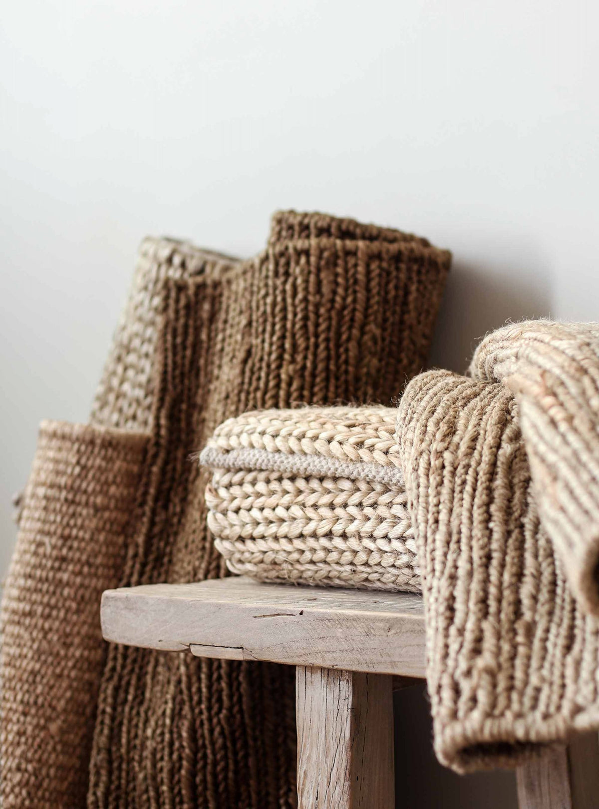 Sumak Hemp Brown rug, 100% hemp, 80x150 cm