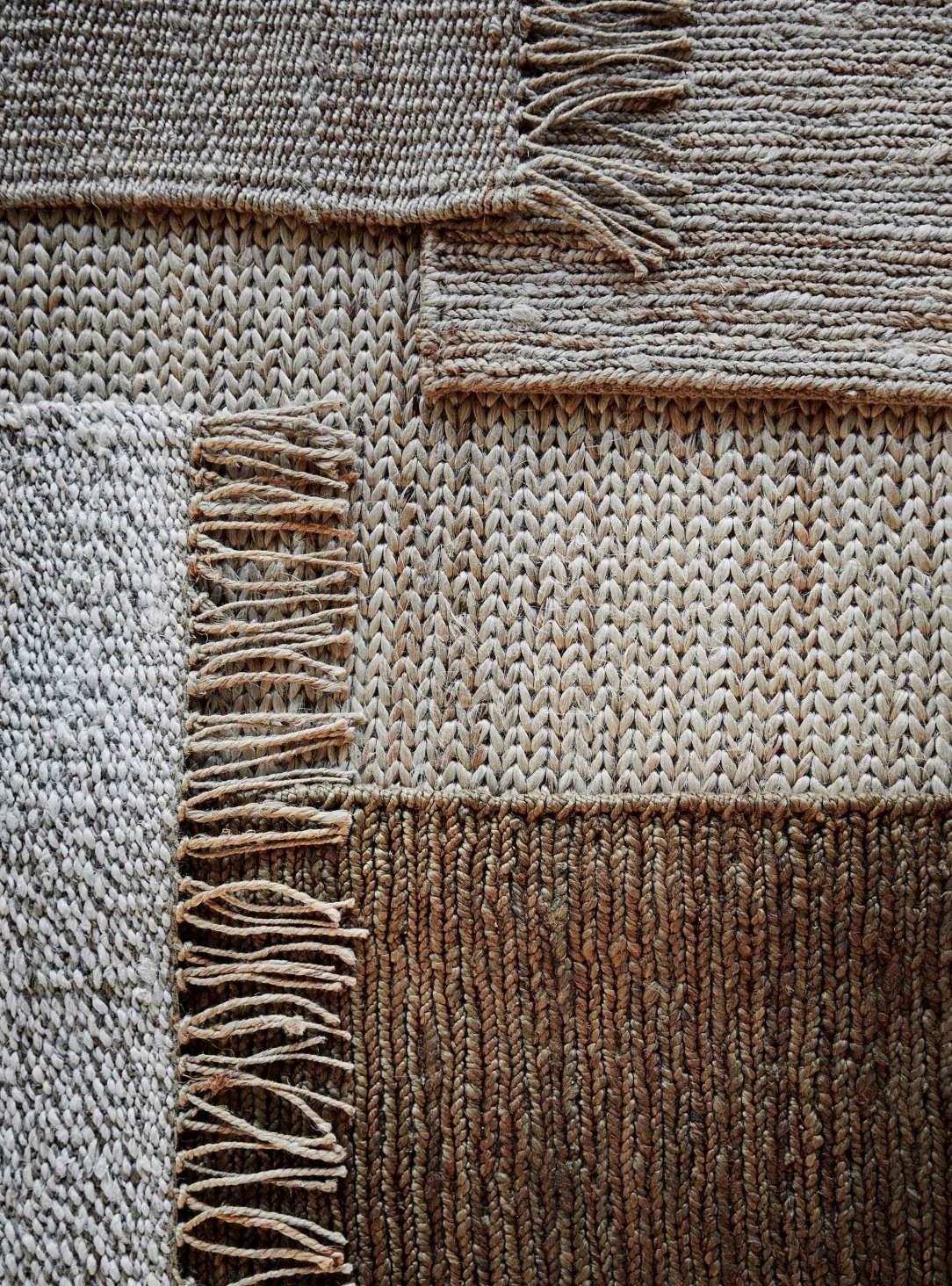 Hemp Grey rug, 100% hemp, 80 x 150 cm