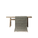 Hemp Grey kilimas, 100% kanapių pluoštas, 60 x 90 cm