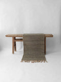 Hemp Grey kilimas, 100% kanapių pluoštas, 80 x 150 cm