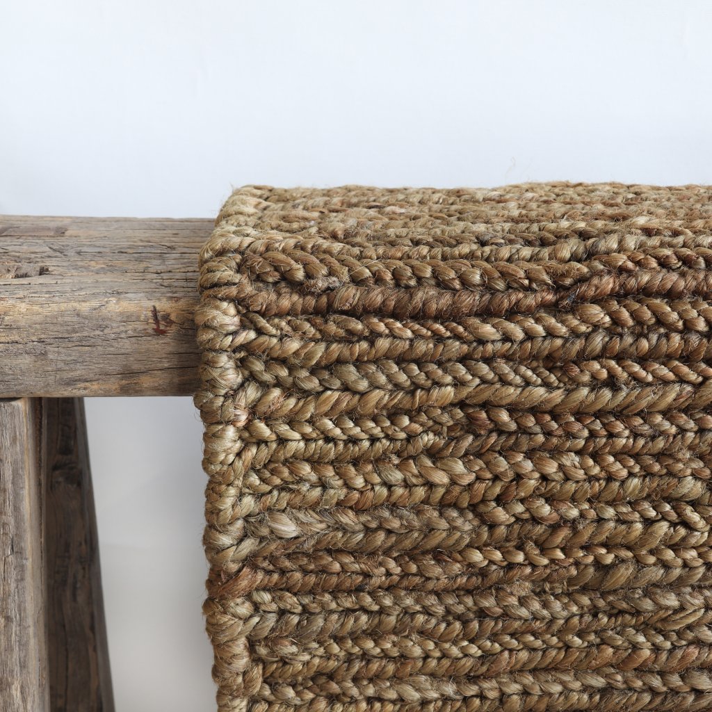 Sumak Hemp Brown rug, 100% hemp, 80x150 cm