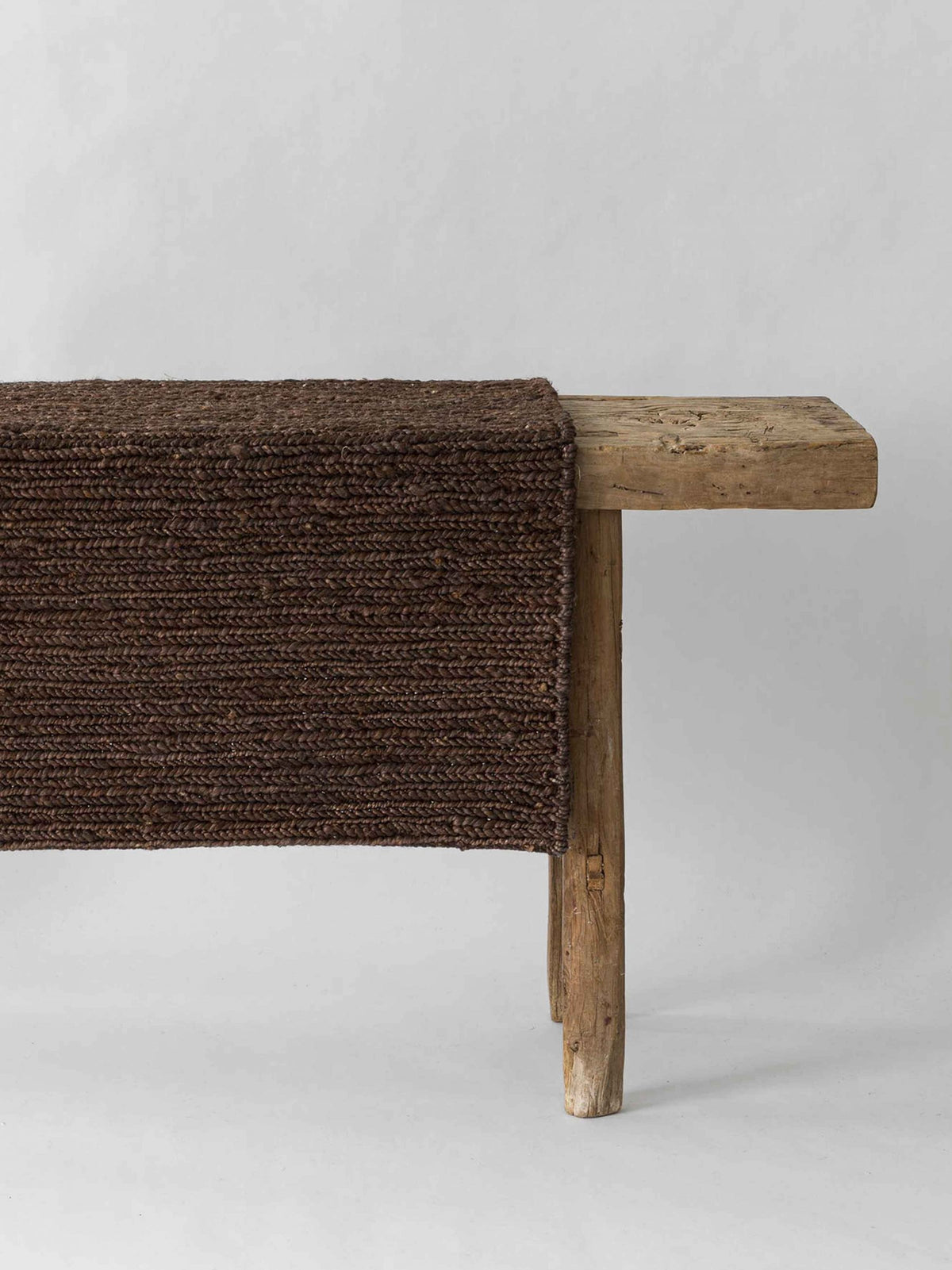 Sumak Hemp Brown rug, 100% hemp, 60 x 90 cm