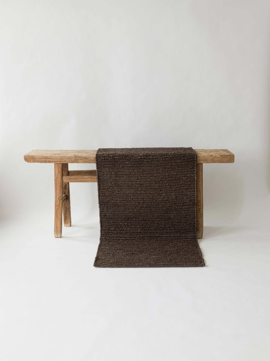 Sumak Hemp Brown kilimas, 100% kanapių pluoštas, 80x150 cm