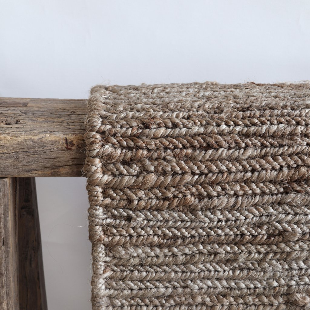 Sumak Hemp Nature rug, 100% hemp, 80 x 150 cm